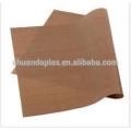 Folha de Teflon de qualidade superior da China Folha de fibra de vidro revestida com Teflon de alta temperatura